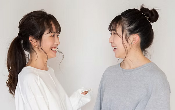 3.会話相手の顔を見るようにしましょう