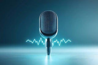 集音器の最大音響利得を確認しながら、音の増幅力をしっかり調整している様子のイメージ写真
