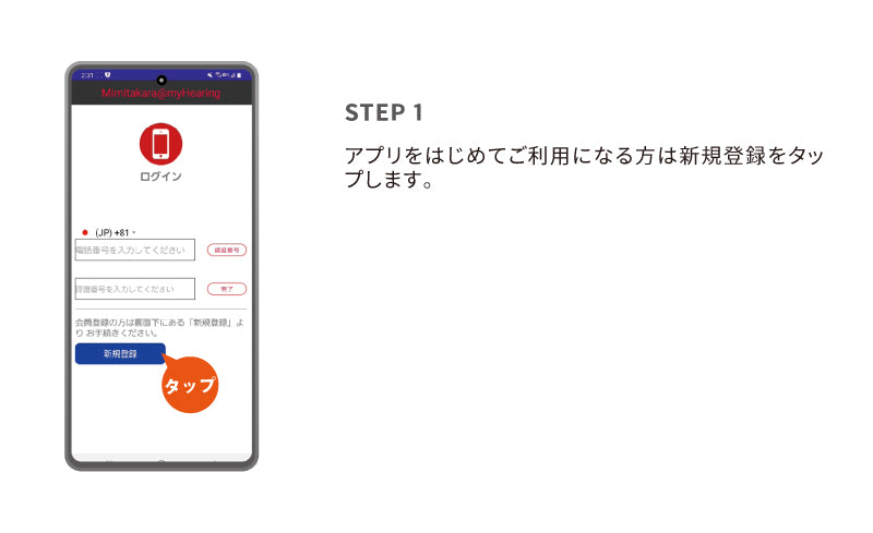 1.新規登録