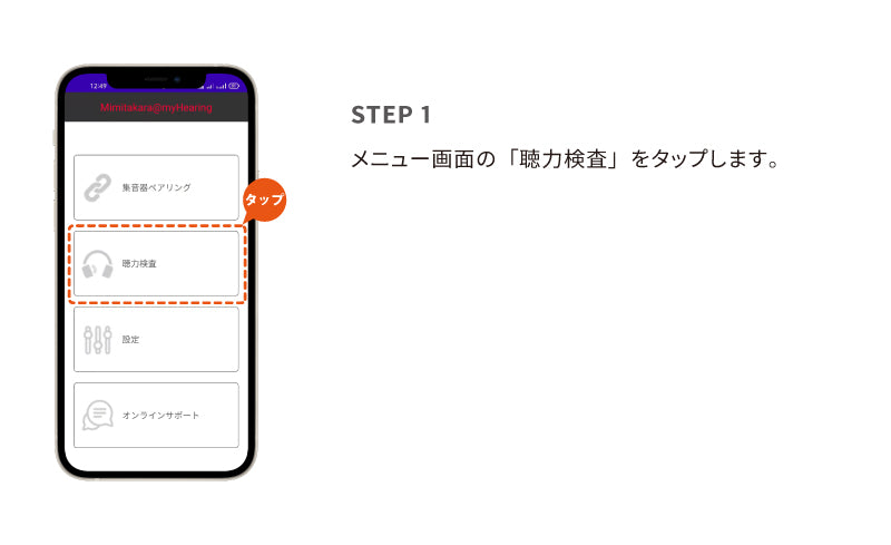 6.オージオグラム入力